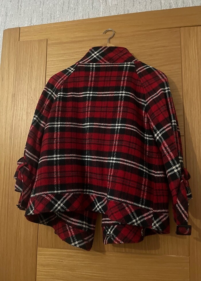 kaşe çizgili ceket - Görsel 2