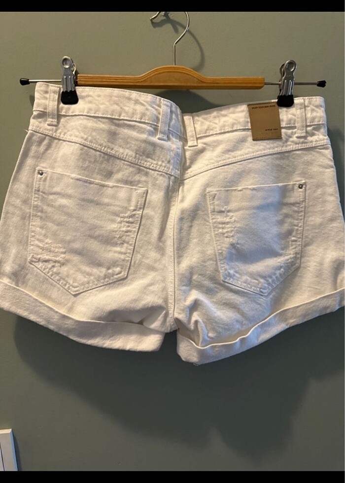 stradivarius kot şort - Görsel 4