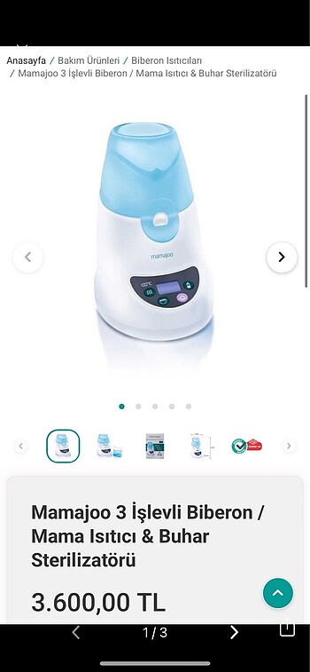 süt ısıtıcı mama ısıtıcı
