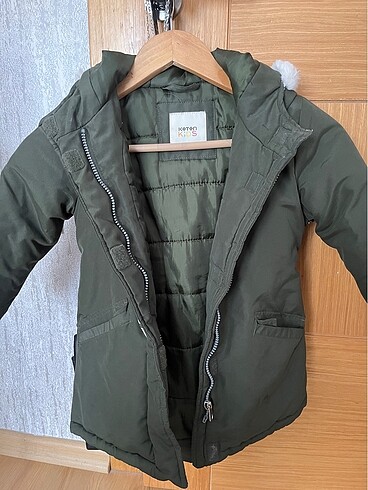 koton kız çocuk mont - Görsel 7