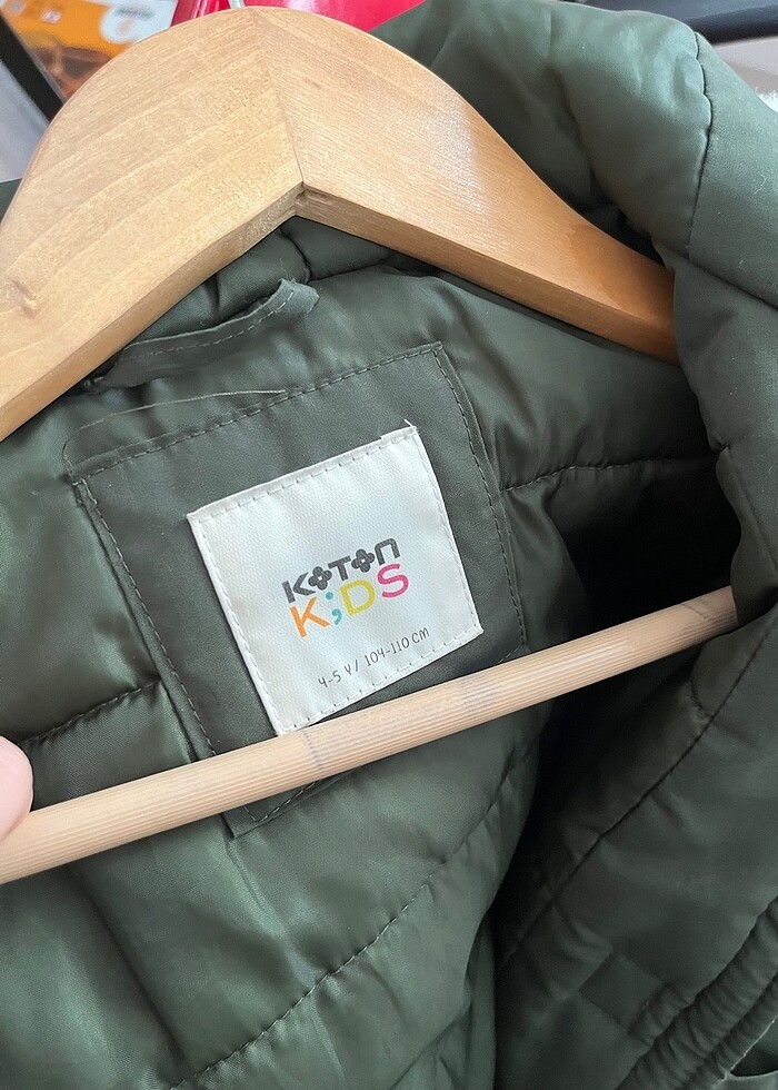 koton kız çocuk mont - Görsel 2