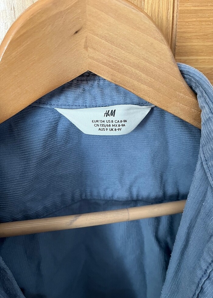 h&m erkek cocuk gömlek - Görsel 3