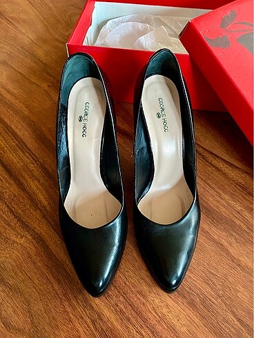 Orijinal George Hogg stiletto ayakkabı