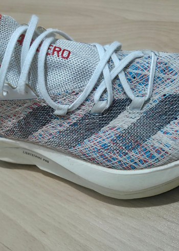 Beyaz Gri Bağcıklı Erkek Koşu Ayakkabısı - Görsel 5