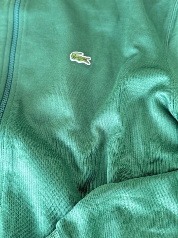 Lacoste Yeşil Fermuarlı Spor Ceket — görsel 5/14