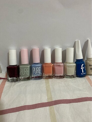 Pastel 9 adet oje seti