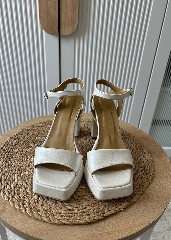 Gelin ayakkabısı 10 cm - Görsel 2