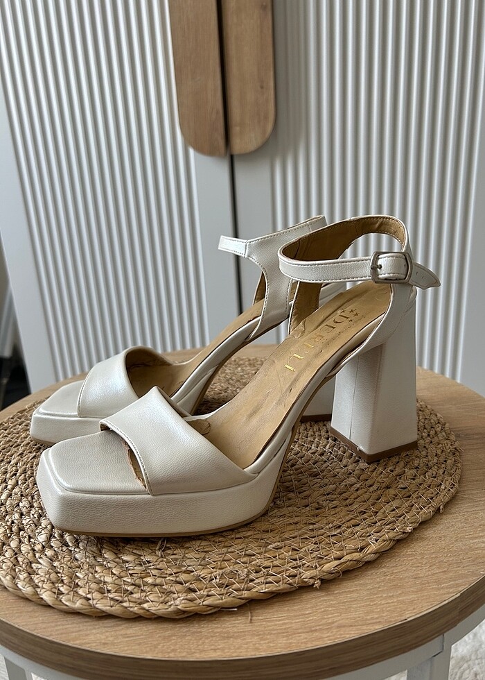 Gelin ayakkabısı 10 cm - Görsel 4