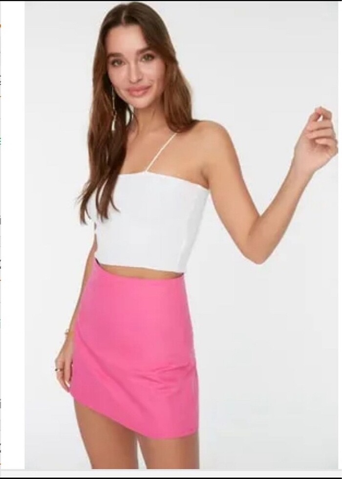 Pembe mini etek - Görsel 2