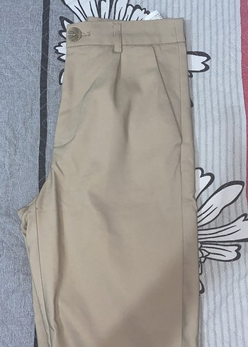 Stradivarius Stradivarius Bej Kadın Regular Fit Kumaş Pantolon