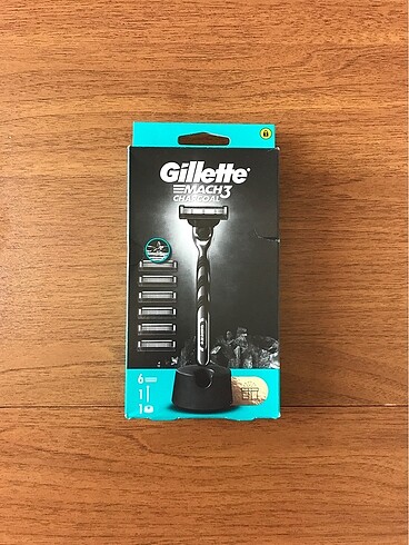 Gillette Mach3 Charcoal 1+6