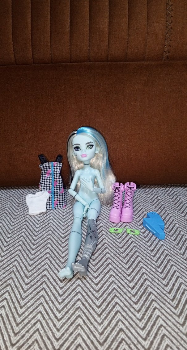 Monster High koleksiyonluk bebek - Görsel 4