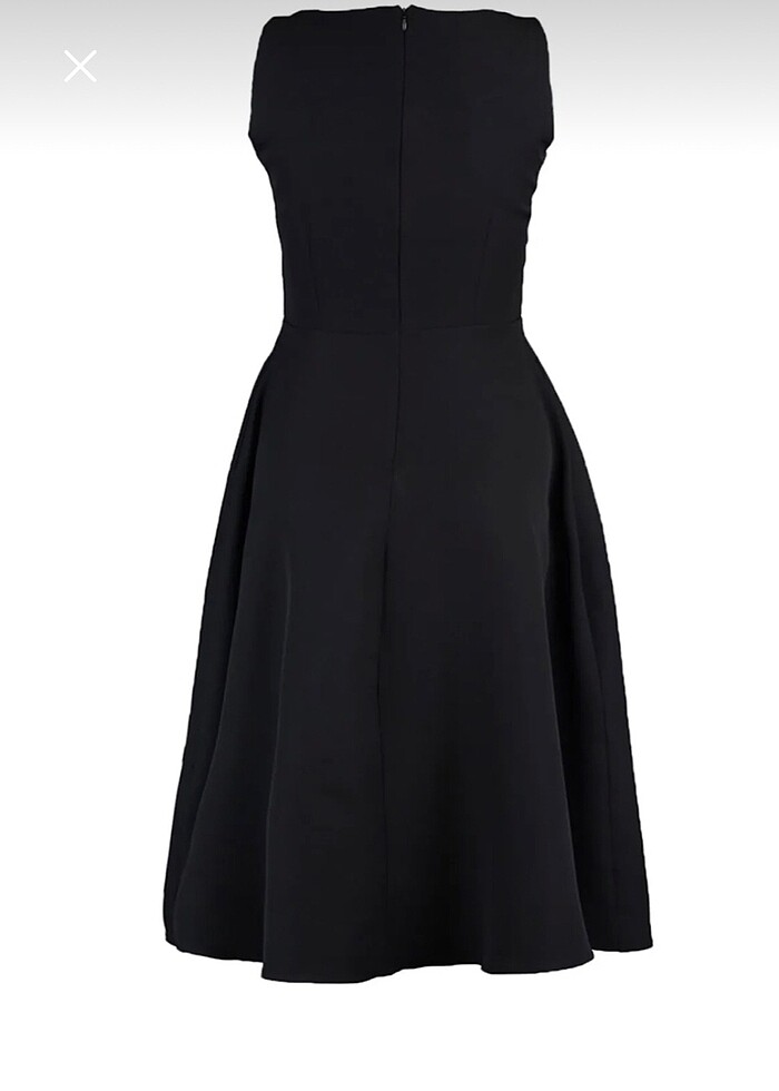 Siyah elbise - Görsel 4