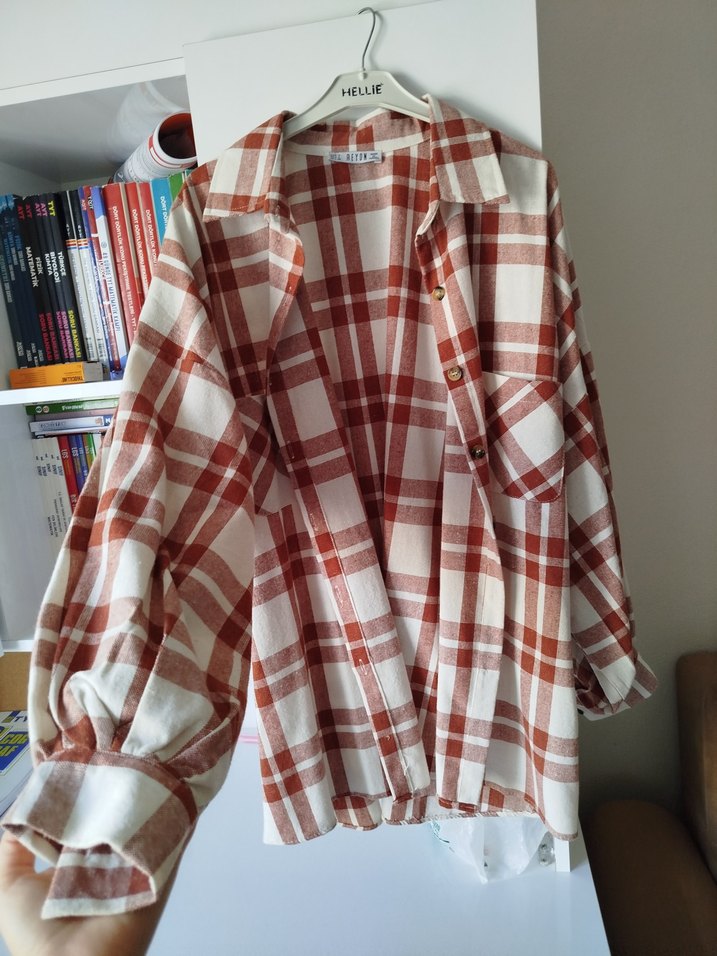 Kadın oduncu tesettür gömlek - Görsel 2