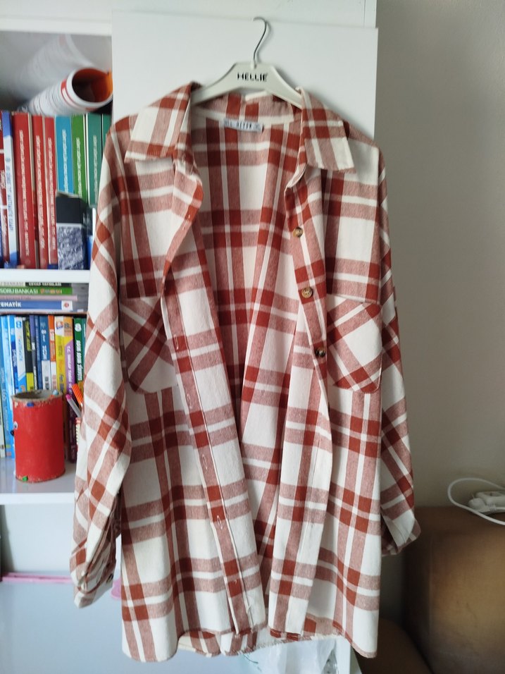 Kadın oduncu tesettür gömlek - Görsel 3