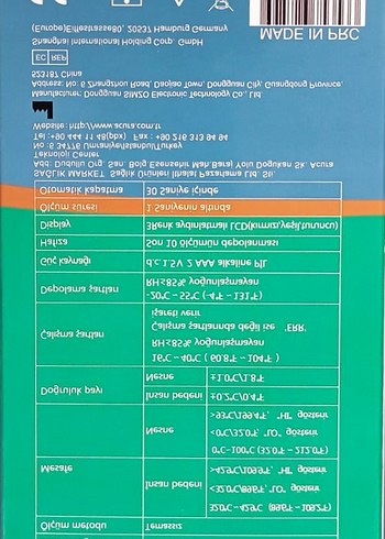 ACURA AC-9270 Temassız Kızılötesi Termometre - Görsel 2