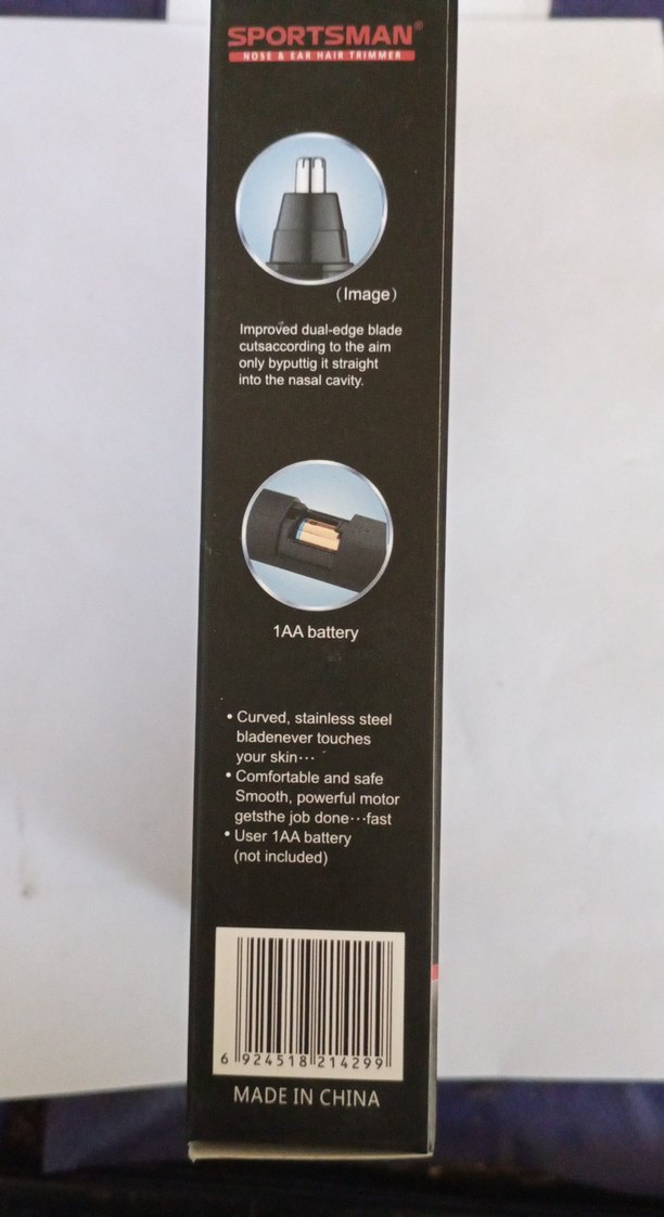 SPORTSMAN SM-429 Burun ve Kulak Kılı Kesici - Görsel 2