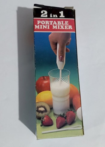 2'si 1 Arada Taşınabilir Mini Mikser - Görsel 2