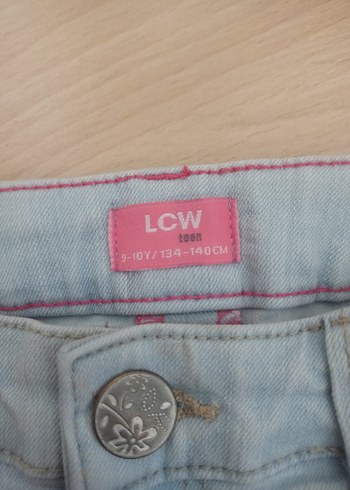 Kız Çocuk Kot Şort - Görsel 5