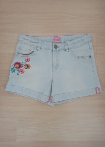 Kız Çocuk Kot Şort - Görsel 2