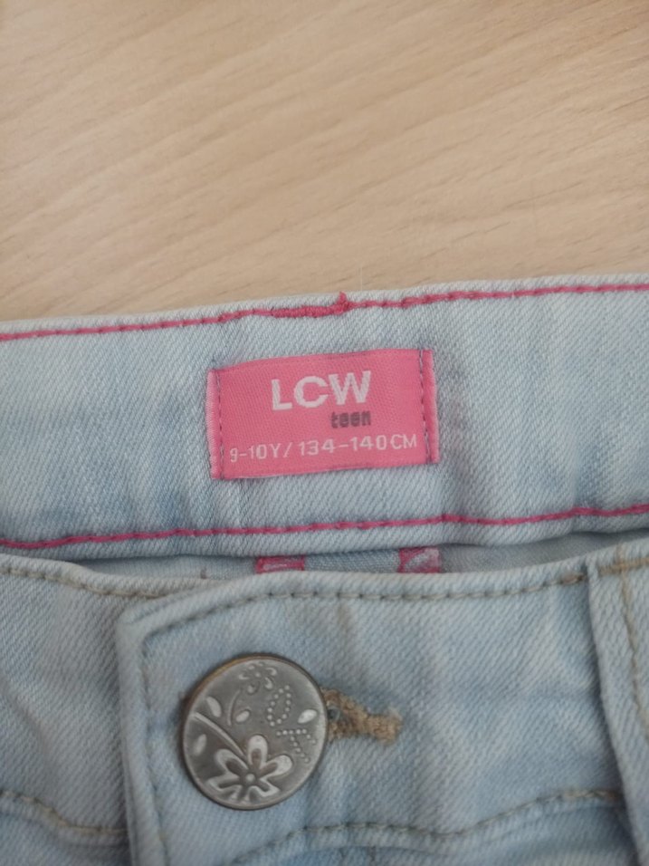 Kız Çocuk Kot Şort - Görsel 5