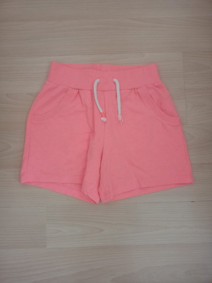 Kız Çocuk Pembe Şort - Görsel 2
