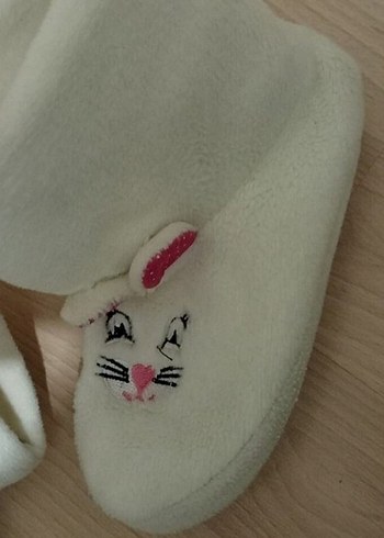 Kız Çocuk Beyaz Panduf - Görsel 3