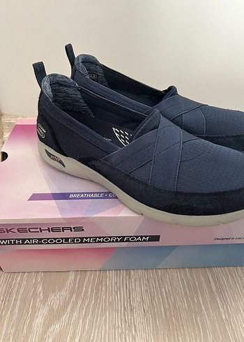 Skechers Kadın Lacivert Spor Ayakkabı Skechers