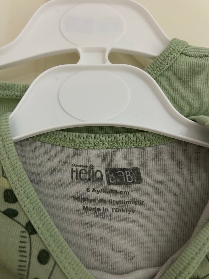 Bebek Erkek Kısa Kollu Baskılı Body - Görsel 3