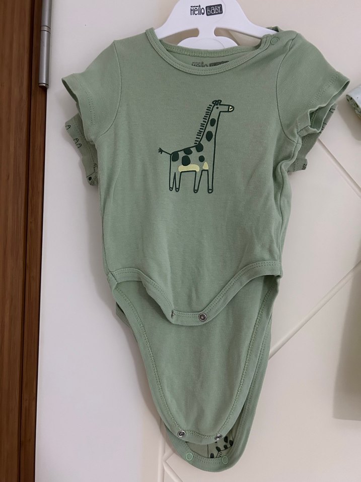 Bebek Erkek Kısa Kollu Baskılı Body - Görsel 2