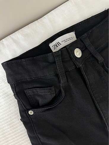 32 Beden Orjinal Zara Yüksel Bel Skinny Jean