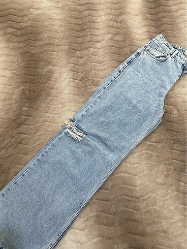38 Beden mavi Renk Pantolon-Jean