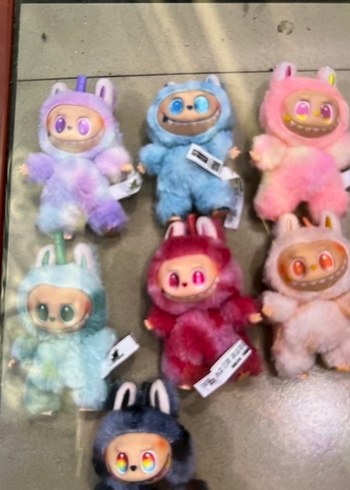 Pastel Renkli Sevimli Peluş Oyuncaklar