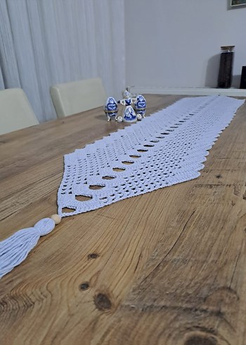 Renkli Örgü Runner - Görsel 4