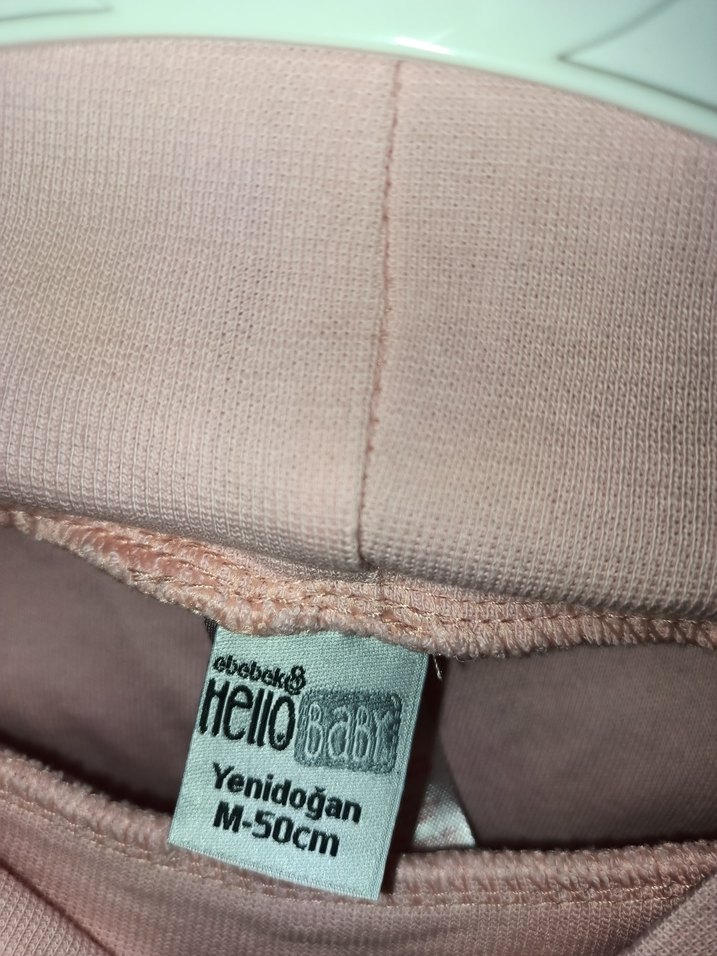 Kız Çocuk Pembe Fermuarlı Tayt - Görsel 4