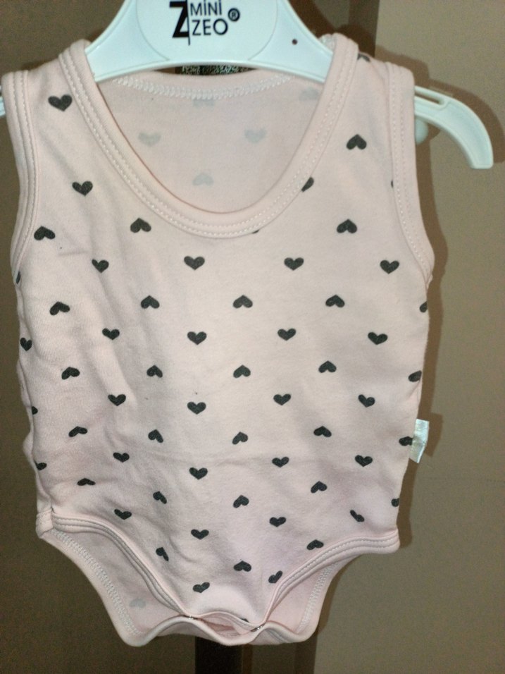 Kız Çocuk Minnie Baskılı Pembe Askısız Tişört - Görsel 2