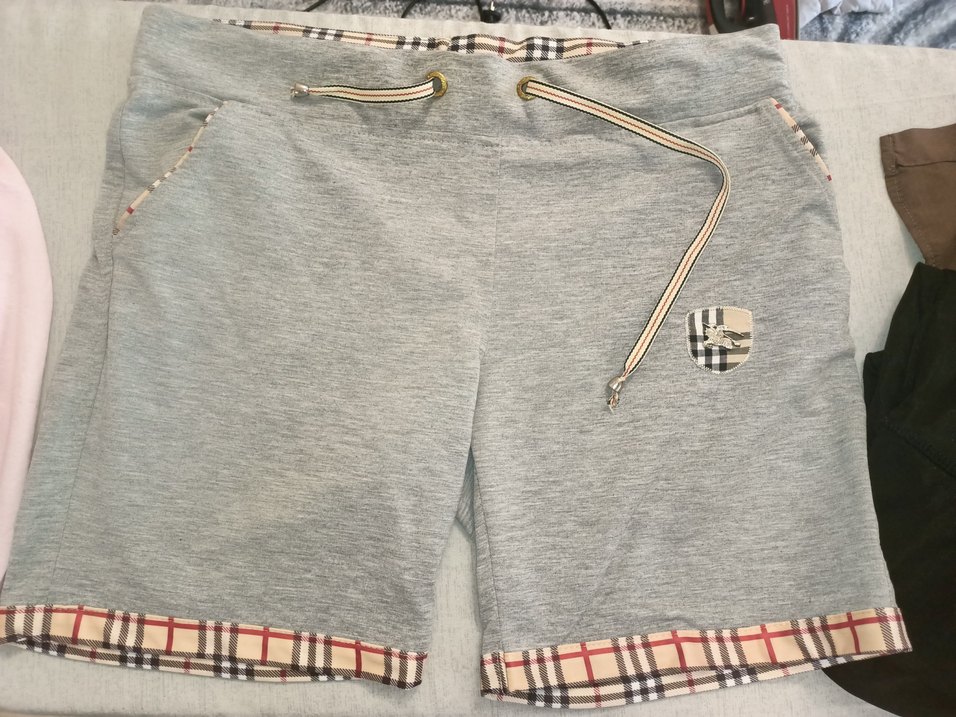 Kırmızı / gri Rahat Şort - Görsel 4