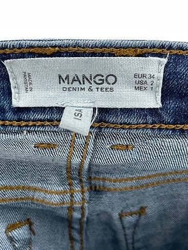34 Beden çeşitli Renk Mango Jean / Kot %70 İndirimli.