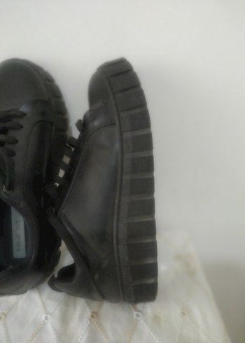 Nine West Kadın Siyah Platform Topuklu Goth Spor Ayakkabı