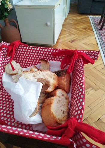 Beden Renk Kırmızı Puantiyeli Saklama Sepeti