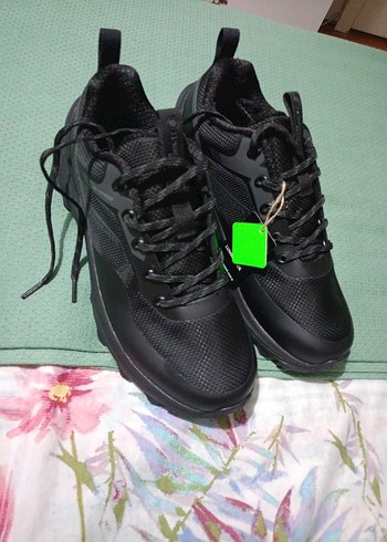 Siyah Bağcıklı Erkek Outdoor Spor Ayakkabı - Görsel 3