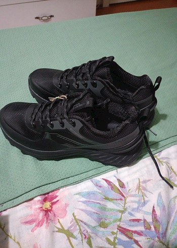 Siyah Bağcıklı Erkek Outdoor Spor Ayakkabı - Görsel 5