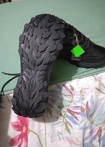 Siyah Bağcıklı Erkek Outdoor Spor Ayakkabı - Görsel 6