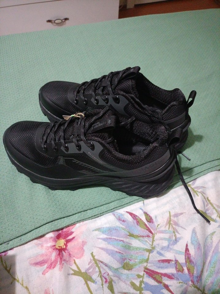 Siyah Bağcıklı Erkek Outdoor Spor Ayakkabı - Görsel 5