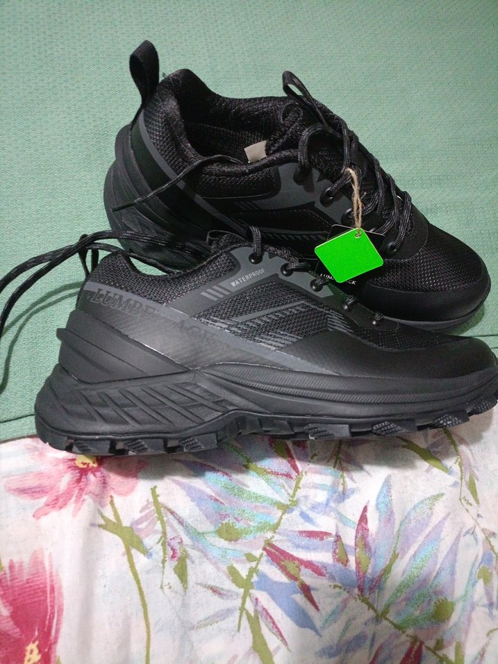 Siyah Bağcıklı Erkek Outdoor Spor Ayakkabı - Görsel 4