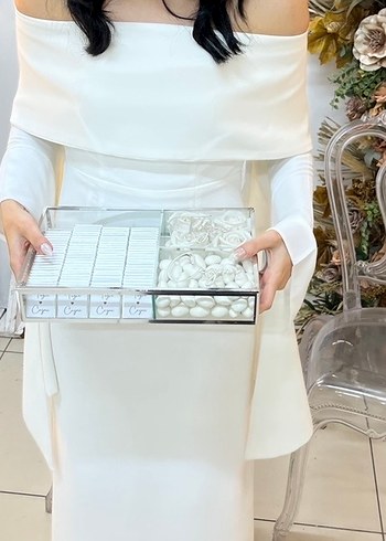 Mango İsteme söz nişan nikah evden çıkış elbisesi