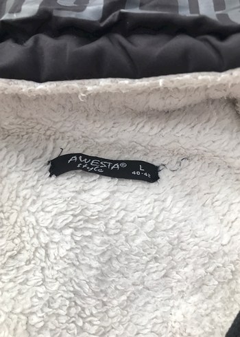 Kadın Siyah Midi Kapüşonlu Kışlık Ceket - Görsel 5