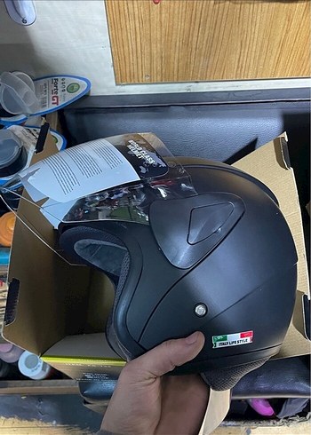 Sway helmets yarım motosiklet kaskı - Görsel 4