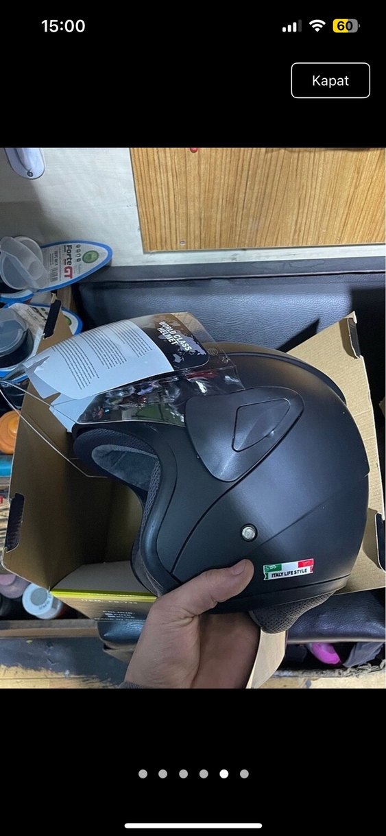 Sway helmets yarım motosiklet kaskı - Görsel 4