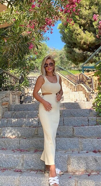 Zara triko elbise